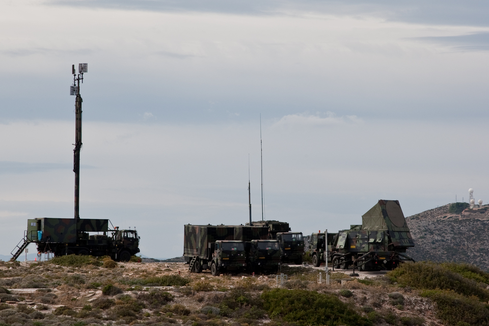 Patriot-luchtafweersysteem (foto: Defensie.nl) (foto: Defensie.nl)