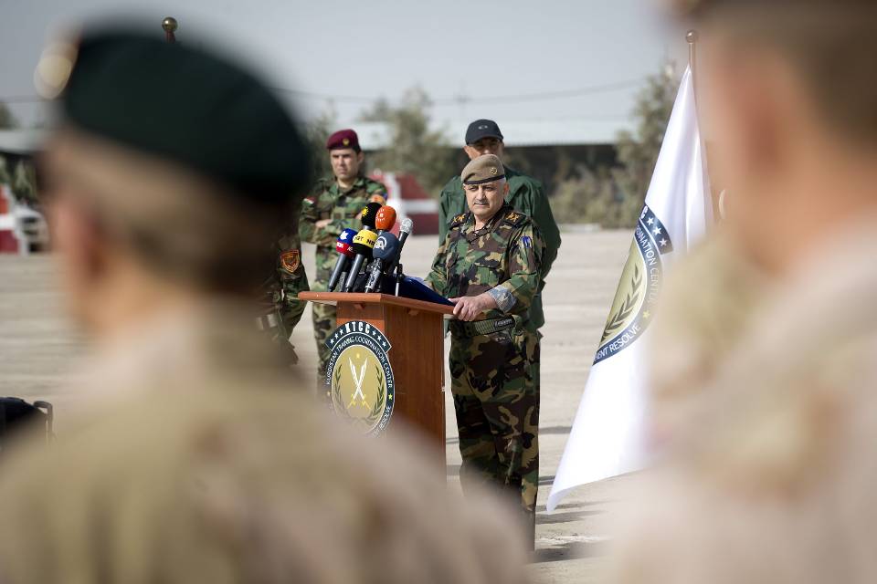 Openingsceremonie (Foto: ministerie van Defensie)