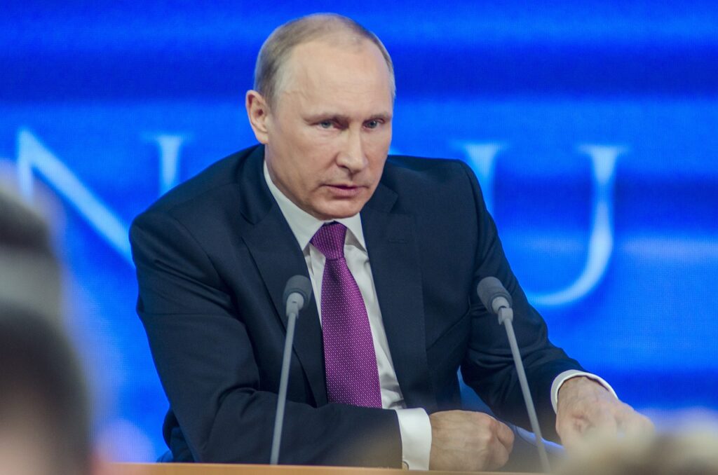 De Russische leider Poetin 
Image by Дмитрий Осипенко from Pixabay

